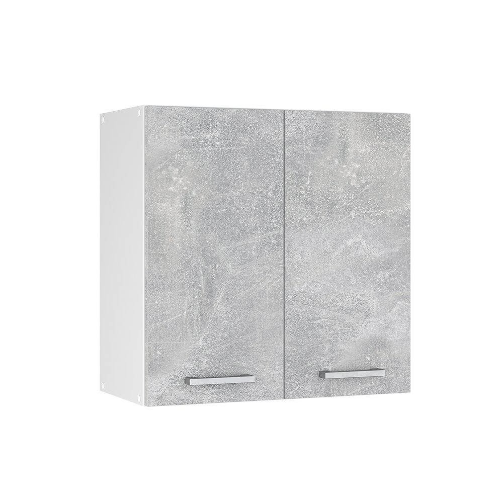 Vicco Hängeschrank R-Line, Beton/Weiß, 60 cm günstig online kaufen