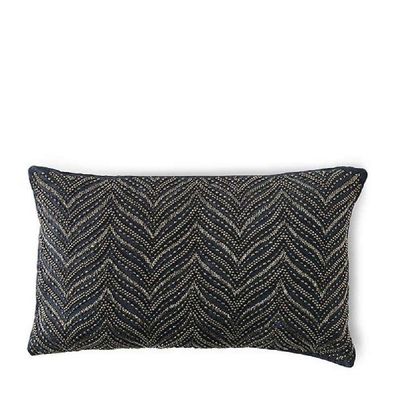 Rivièra Maison Dekoobjekt Kissenhülle Prescious Imperial Midnight Blue (50x30cm)