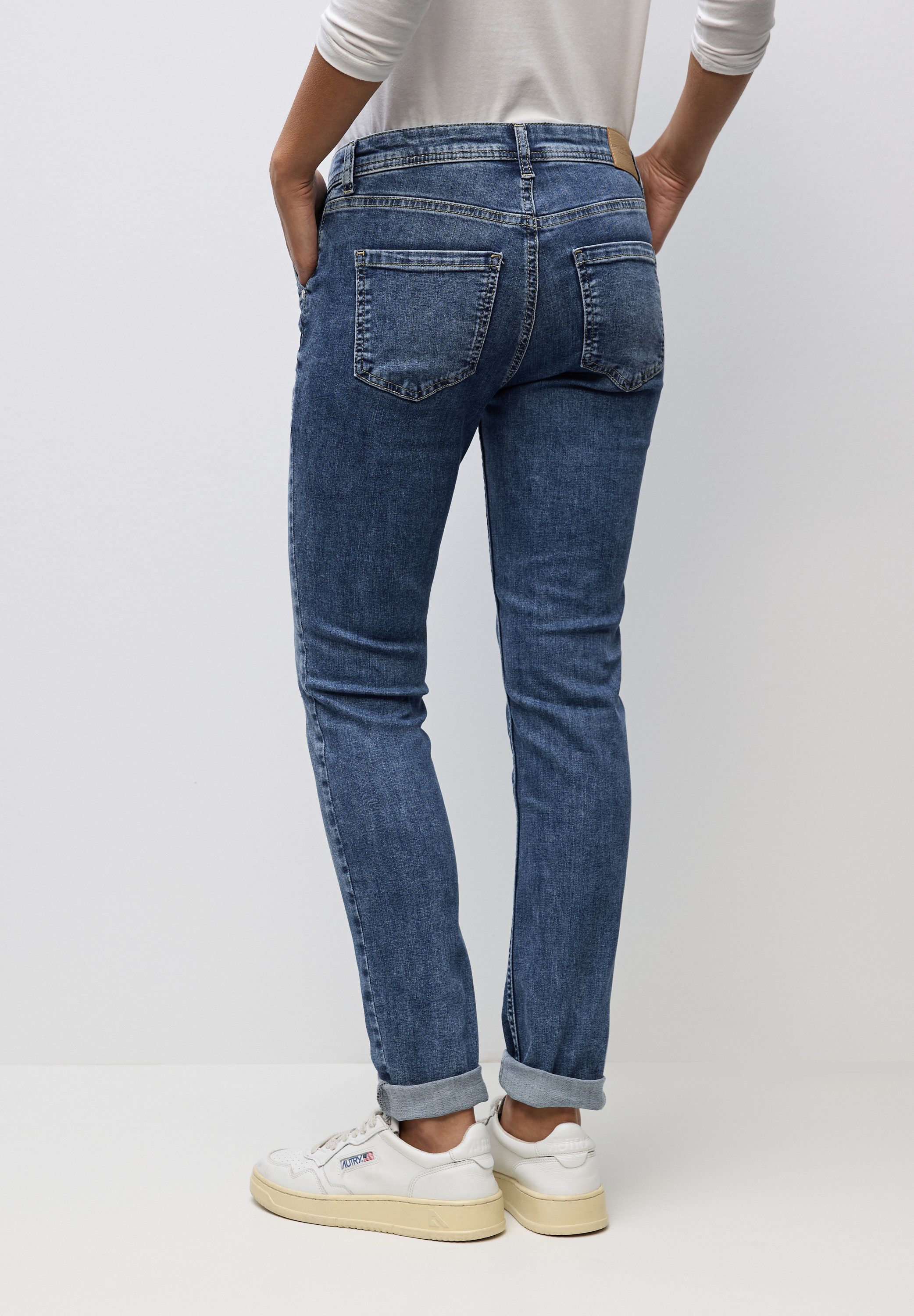 STREET ONE Comfort-fit-Jeans im elastischen Materialmix günstig online kaufen