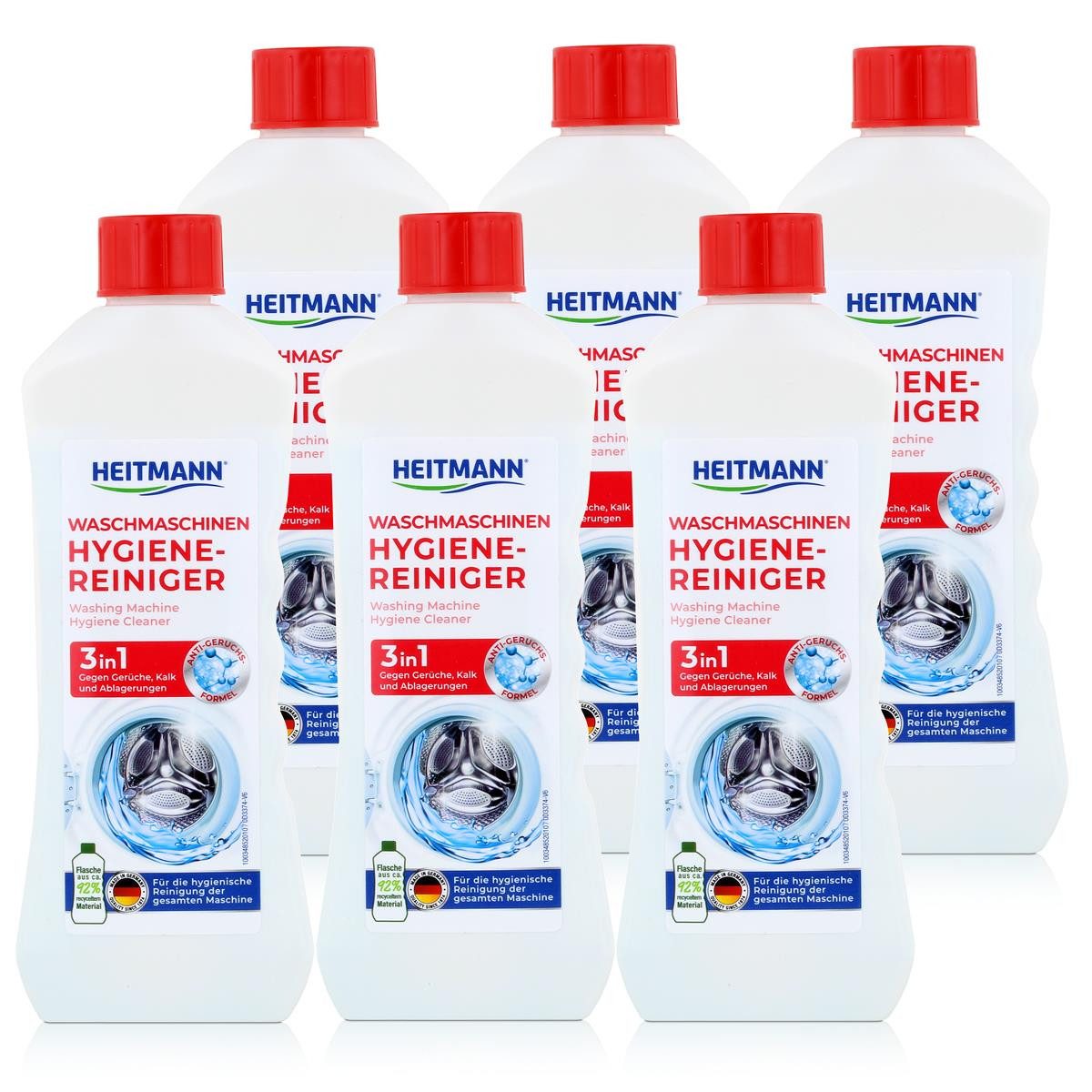 HEITMANN Heitmann Waschmaschinen Hygiene Reiniger 250ml gegen Kalk und Gerüche Spezialwaschmittel