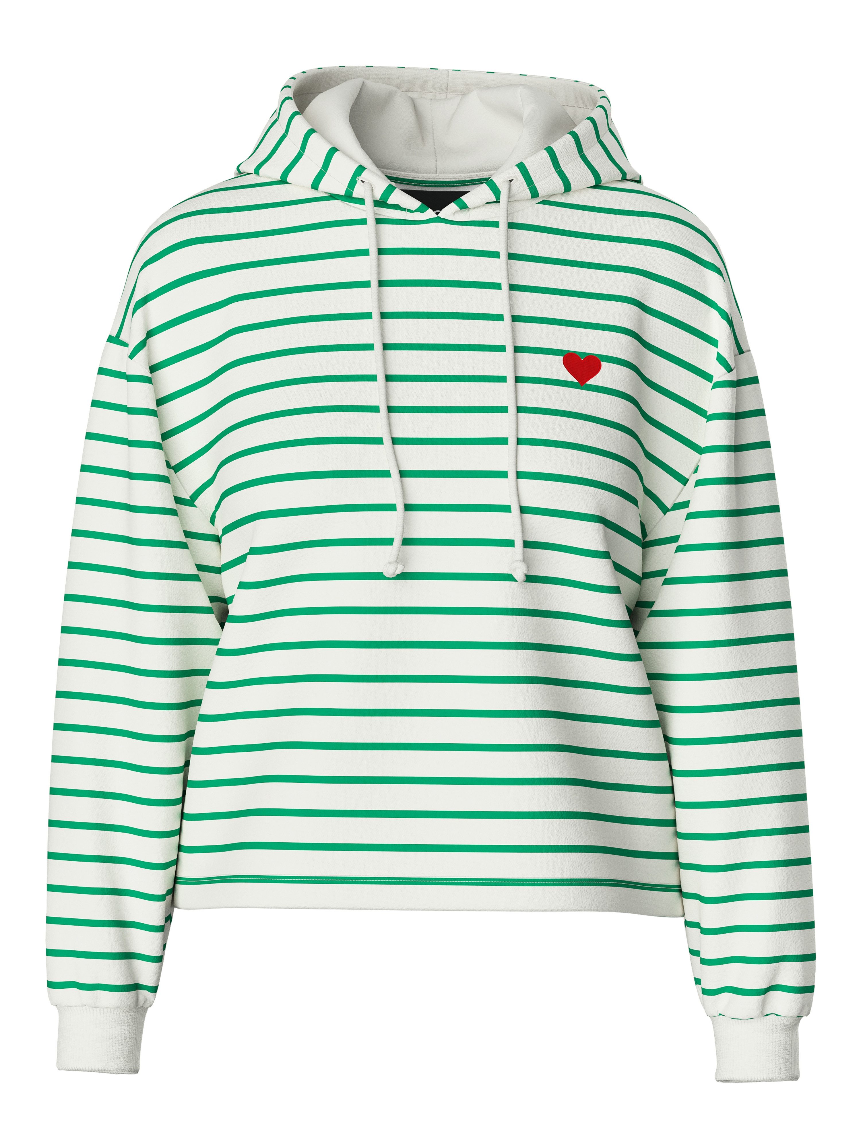 pieces Kapuzensweatshirt PCCHILLI LS HOODIE STRIPES günstig online kaufen