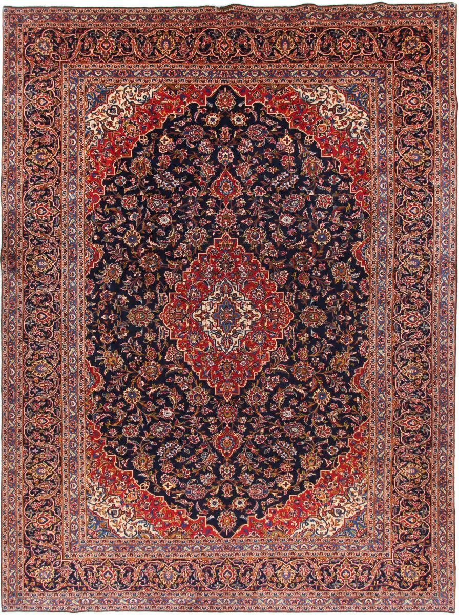 Orientteppich Keshan 297x405 Handgeknüpfter Orientteppich / Perserteppich, Nain Trading, rechteckig, Höhe: 12 mm