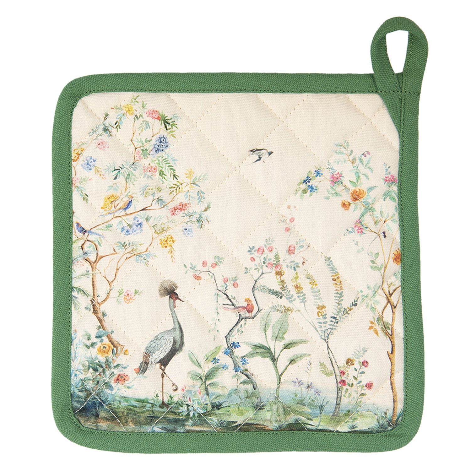 Clayre & Eef Topflappen Birds in günstig online kaufen