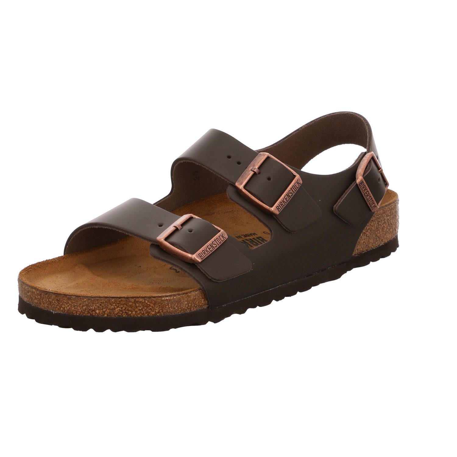 Birkenstock - Milano regular - braun dunkel Outdoorsandale