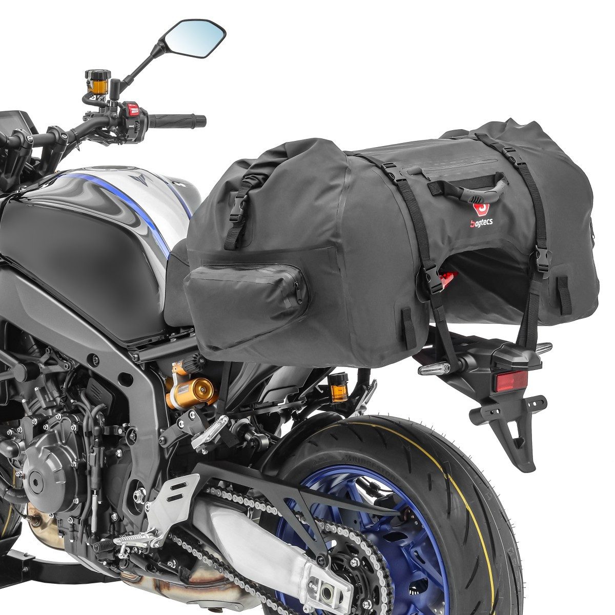 Bagtecs Reisetasche - Wasserdichte Motorrad Hecktasche Gepäck-Tasche Motorradgepäck für s