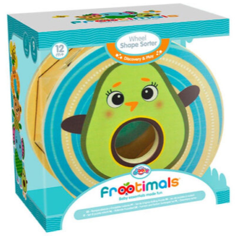 Kids Euroswan Steckspielzeug Baby Steckspielzeug aus Holz Avocado