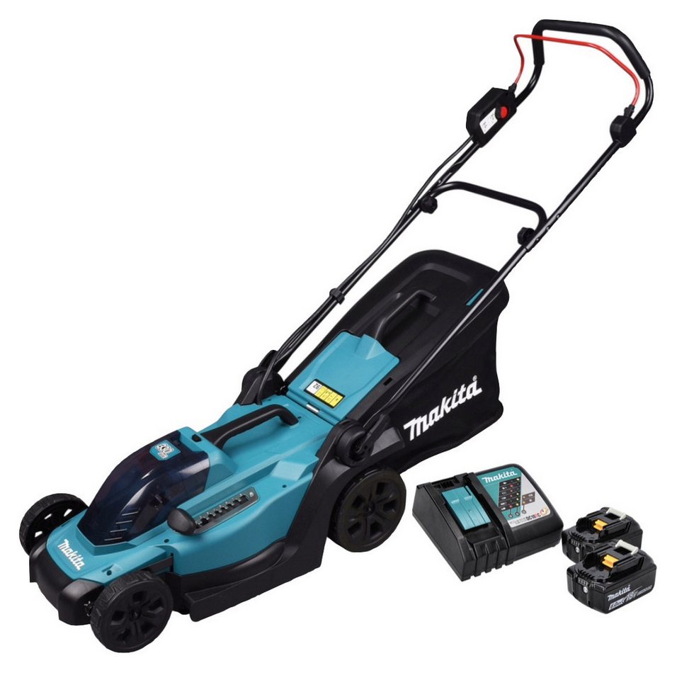 Thumbnail - Makita Akkurasenmäher DLM 330 RG2 Akku Rasenmäher 18 V 33 cm 30 l + 2x Akku 6,0 Ah + Ladege