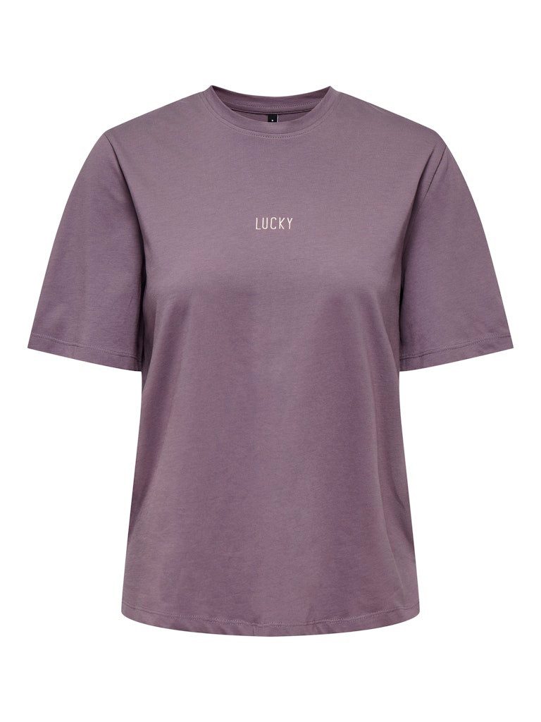 T-Shirt ONLMOODY LIFE S/S WORD TOP BOX JRS