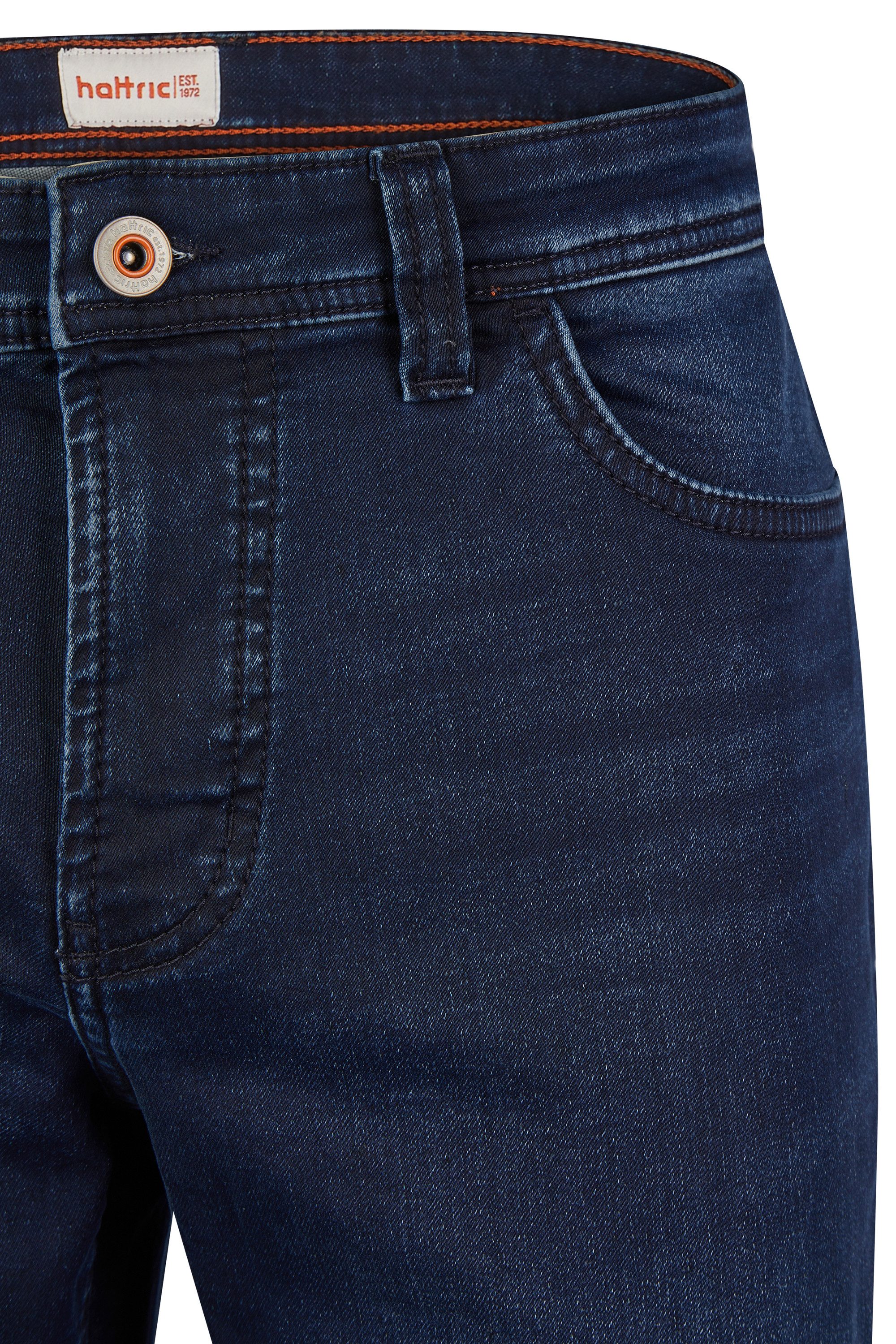 Hattric Bermudas 5-Pocket Bermuda Jogg Denim