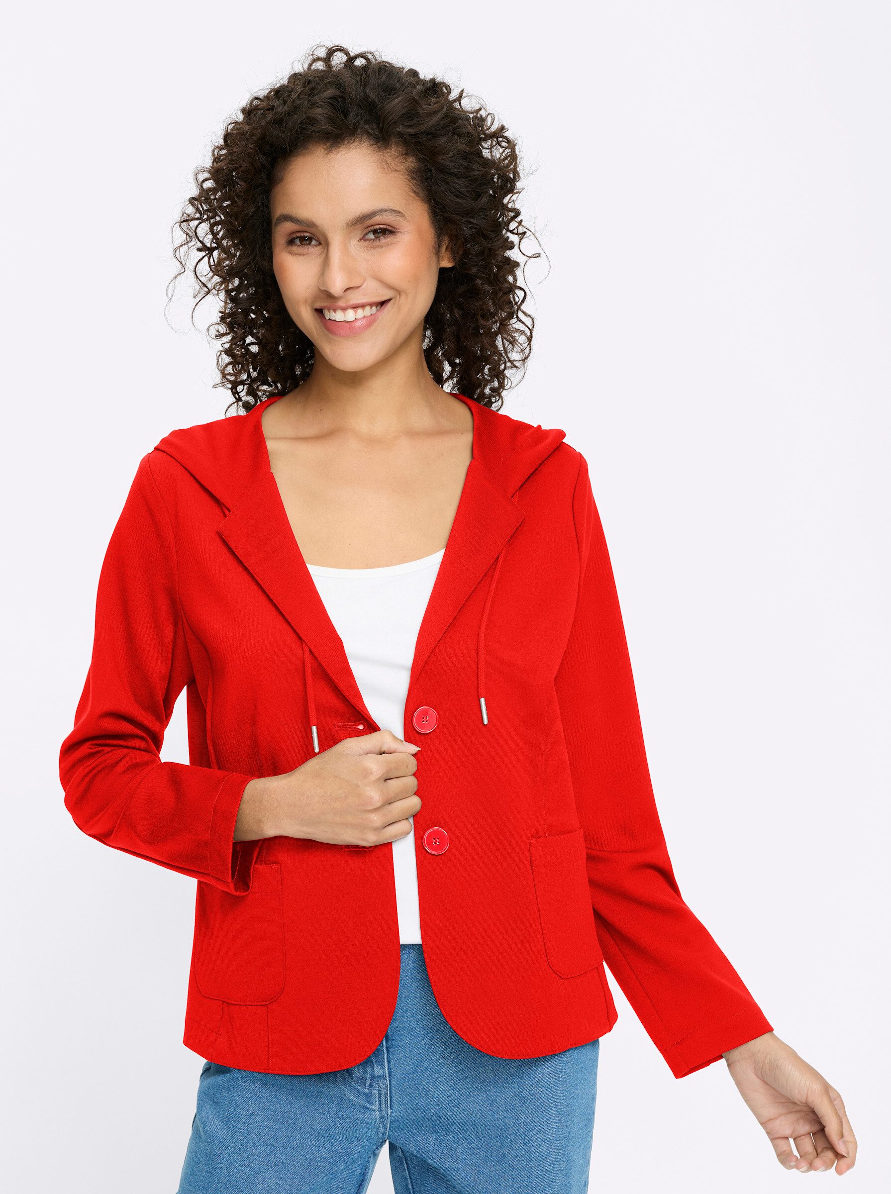 heine Jerseyblazer Sweatblazer Langarm