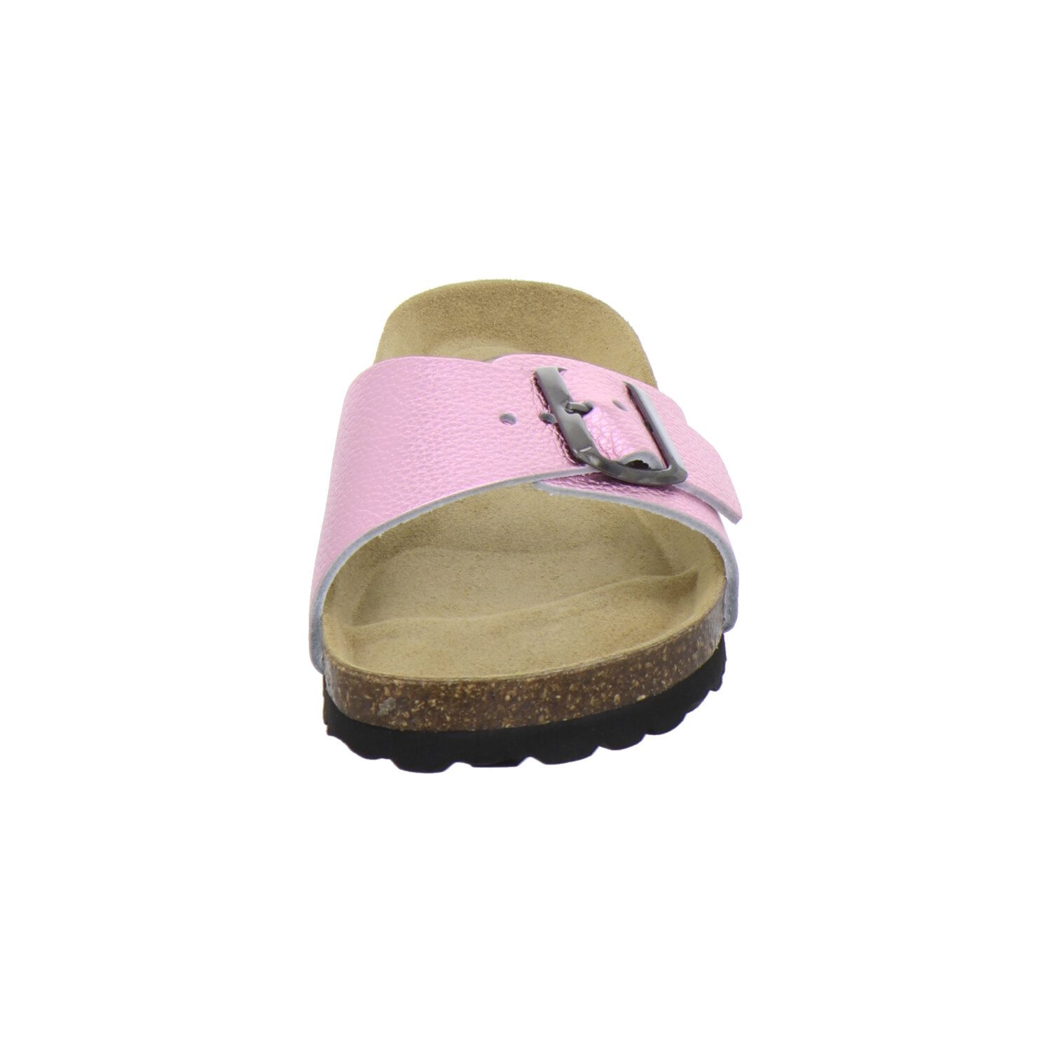 AFS-Schuhe 211233 Sommer Pantolette für Damen mit Fußbett, bequeme Sandalen aus Leder