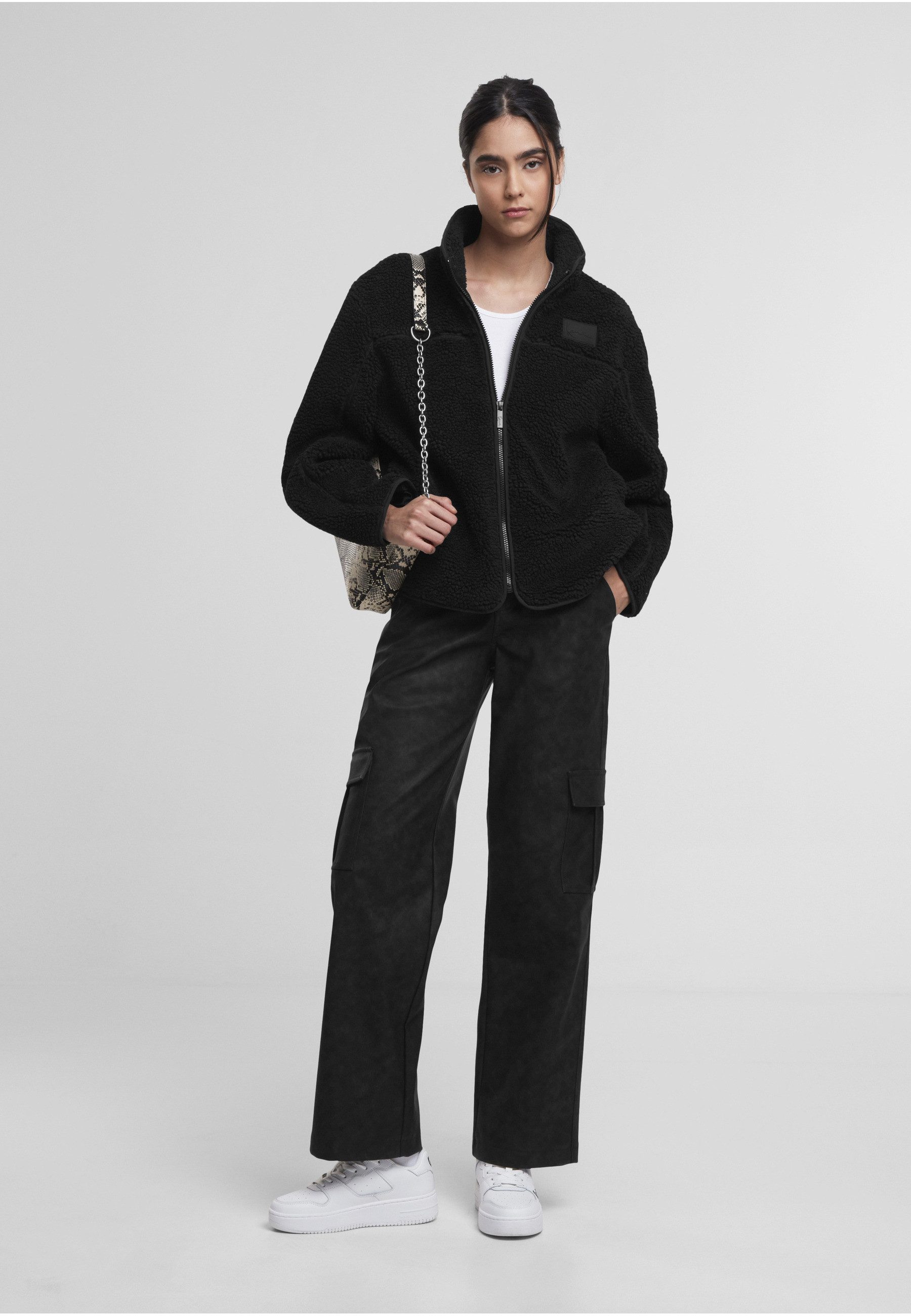 Karl Kani Trainingsjacke Karl Kani Signature Teddy Trackjacket (1-St)