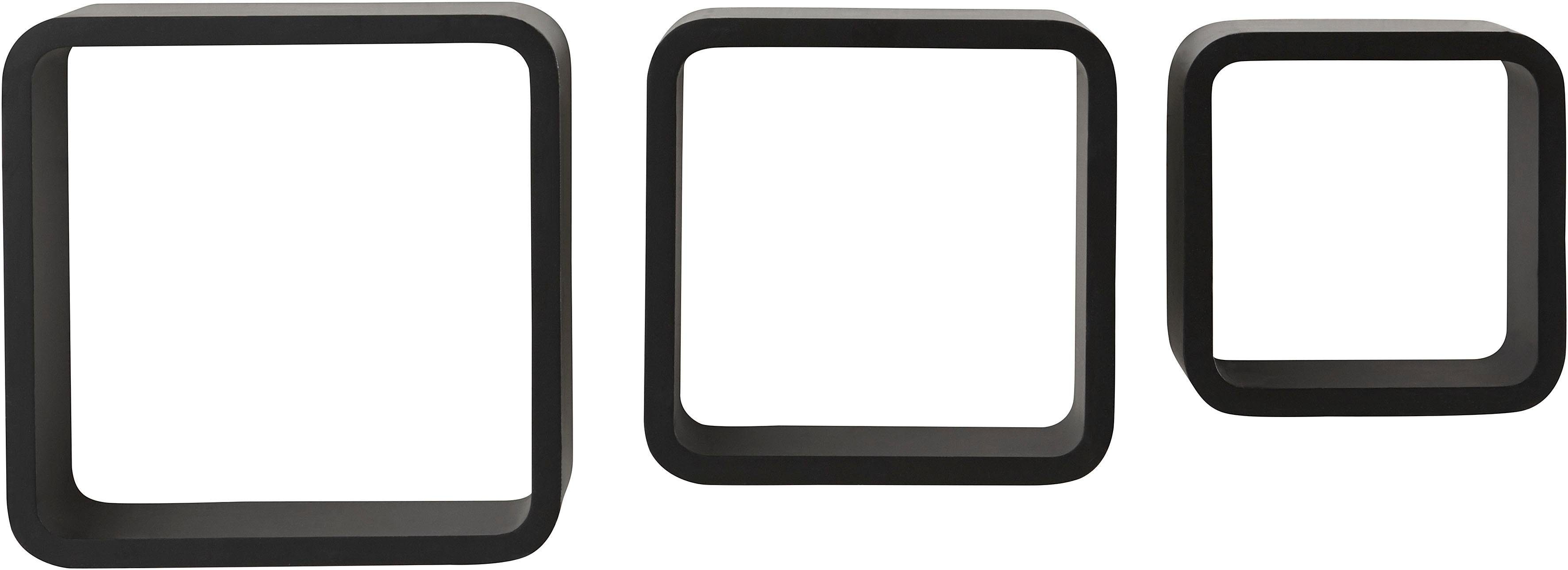 Home affaire Deko-Wandregal, Set 3-tlg., Dekoregal, Wanddeko, Retro