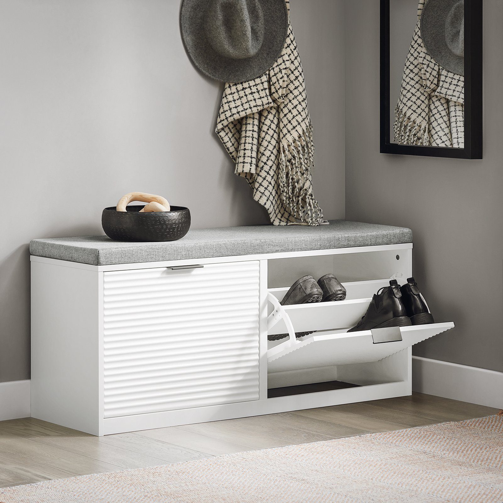 SoBuy Schuhbank FSR147, Sitzbank Schuhkipper mit günstig online kaufen