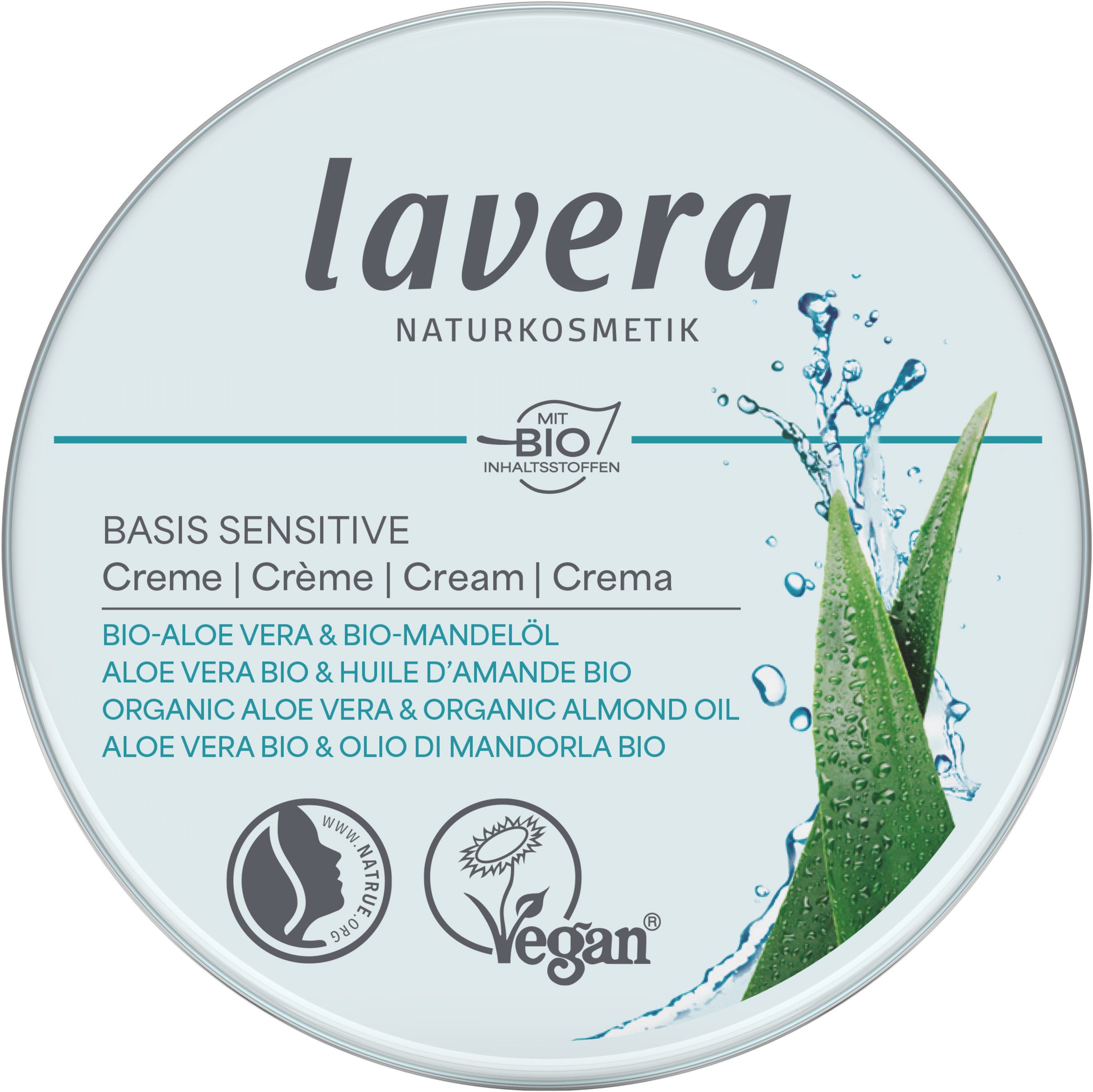 lavera Körperlotion Reisegröße basis sensitive Creme
