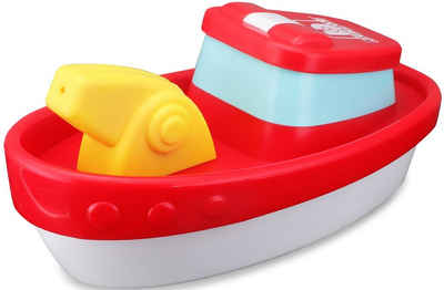 bbJunior Badespielzeug Splash'N Play - FireBoat 15 cm, mit Wasserspritzfunktion