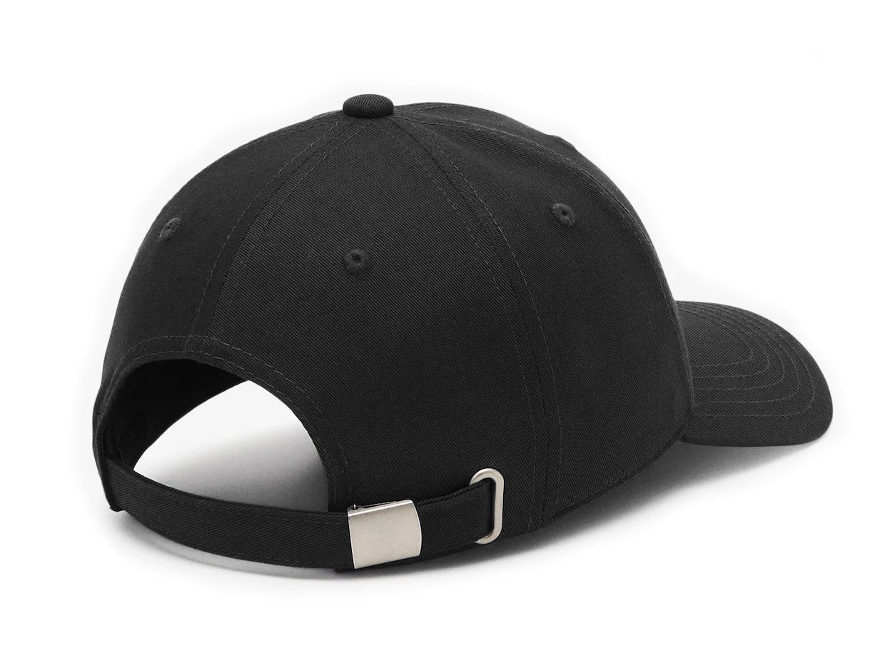 Fila Baseball Cap Unisex Kappe Mütze mit Schnalle - BERGEN DAD Schwarz