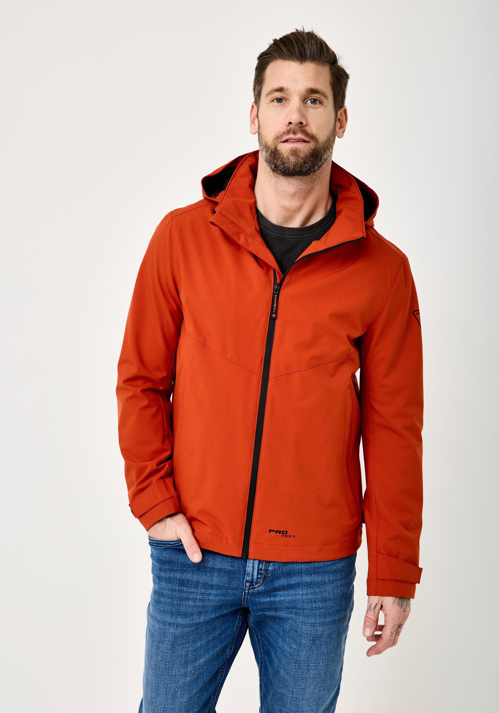 Redpoint Funktionsjacke LEN 4.0 Wasserdichte Outdoorjacke mit Stretch