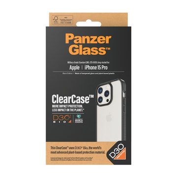 PanzerGlass Backcover ClearCase mit D3O für iPhone 15 Pro