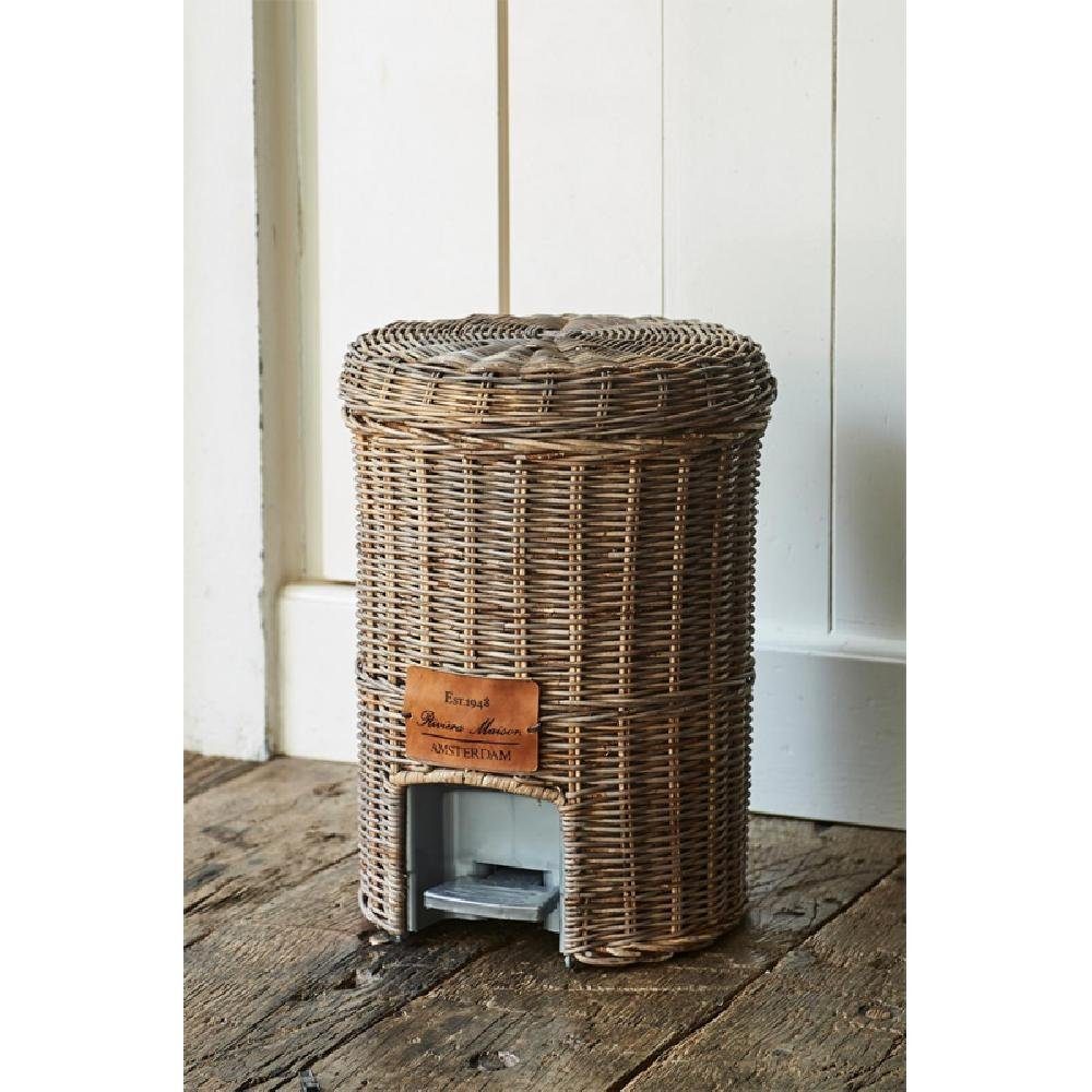 Rivièra Maison Badaccessoire-Set Badmülleimer Rustic Rattan günstig online kaufen