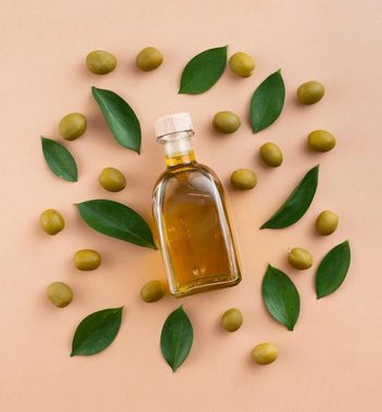 MyMaxxi Dekorationsfolie Küchenrückwand Olivenflasche selbstklebend Spritzschutz Folie