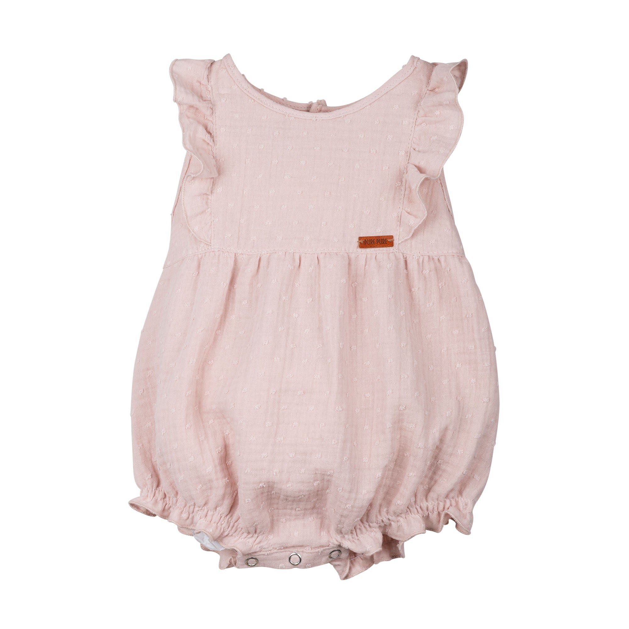 Pure by Baby Overall pure Jumper pure Pure Musselin Mini BAUER Erstlingsmütze