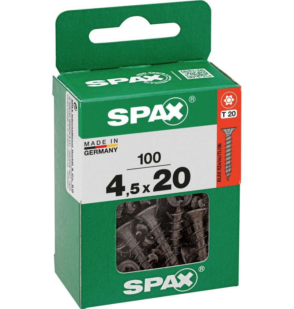 SPAX Schnellbauschraube Spax Universalschrauben 4,5 x 20 mm T20