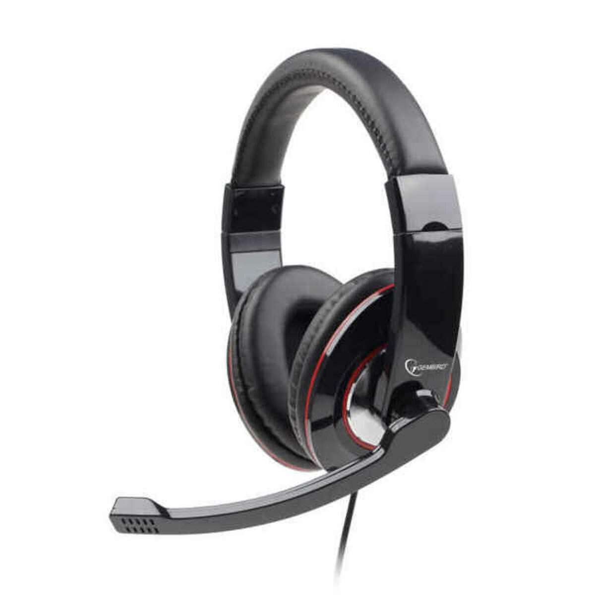 Gembird Headset (Kopfhörer mit Mikrofon GEMBIRD MHS-00 Schwarz)