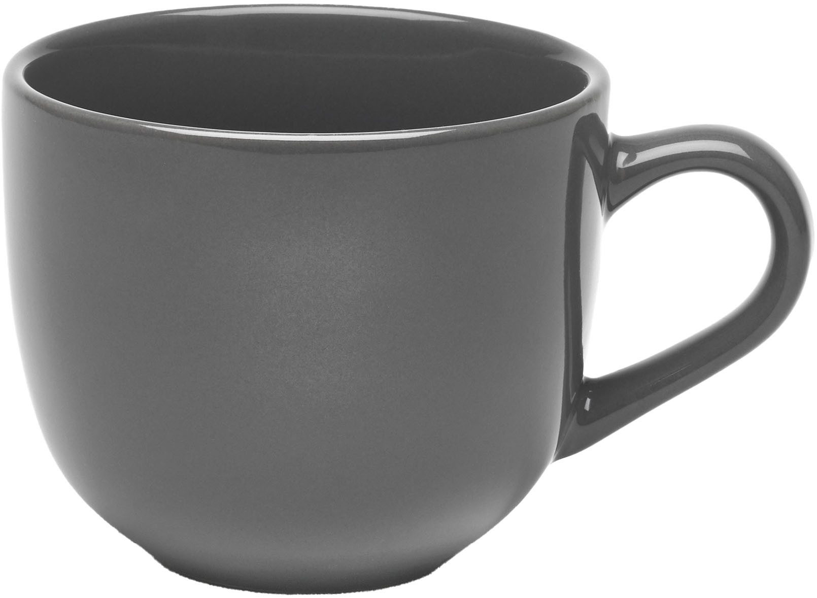 van Well Tasse Kaffee-Obertasse 200 ml Malmö, 6 Stück, 6-tlg., Steingut, spülmaschinen- und mikrowellengeeignet