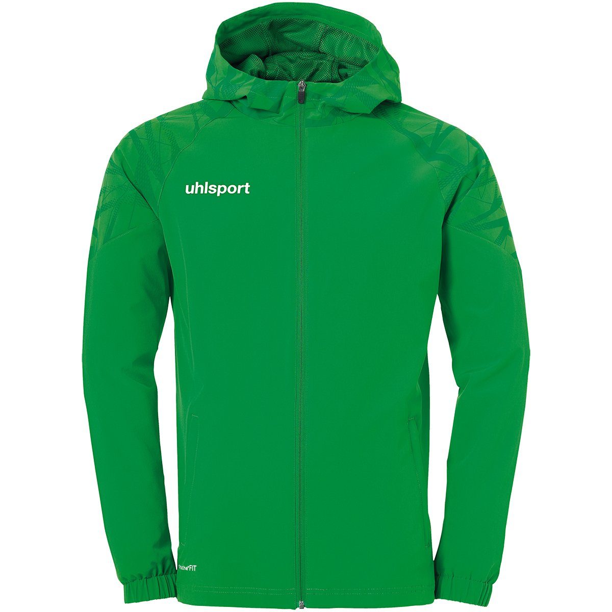 uhlsport Kapuzensweatjacke uhlsport Kapuzenjacke grün/lagune | Zip Hoodies