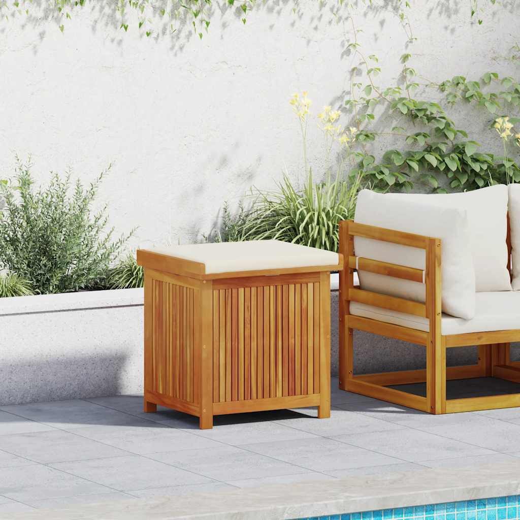 vidaXL Gartenbox Outdoor-Kissenbox 60x50x61 cm Massivholz