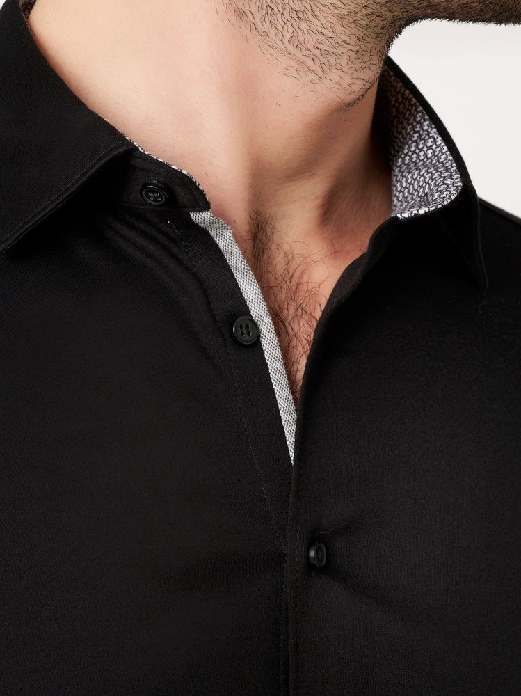 DESOTO Kurzarmhemd Casual Kent 1/2 Businesshemd, slim fit, Kentkragen