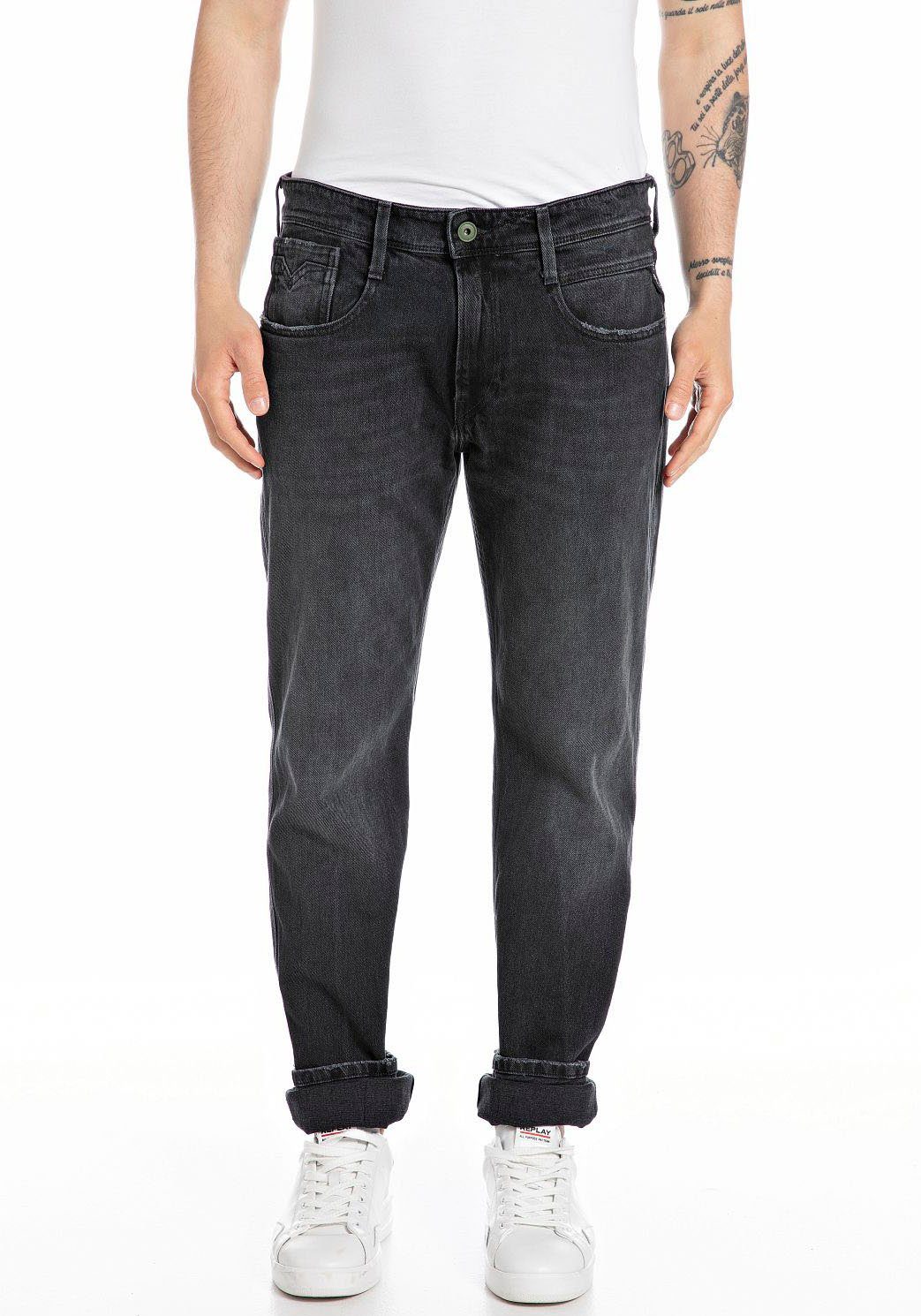 Replay Slim-fit-Jeans ANBASS HYPERFLEX BIO