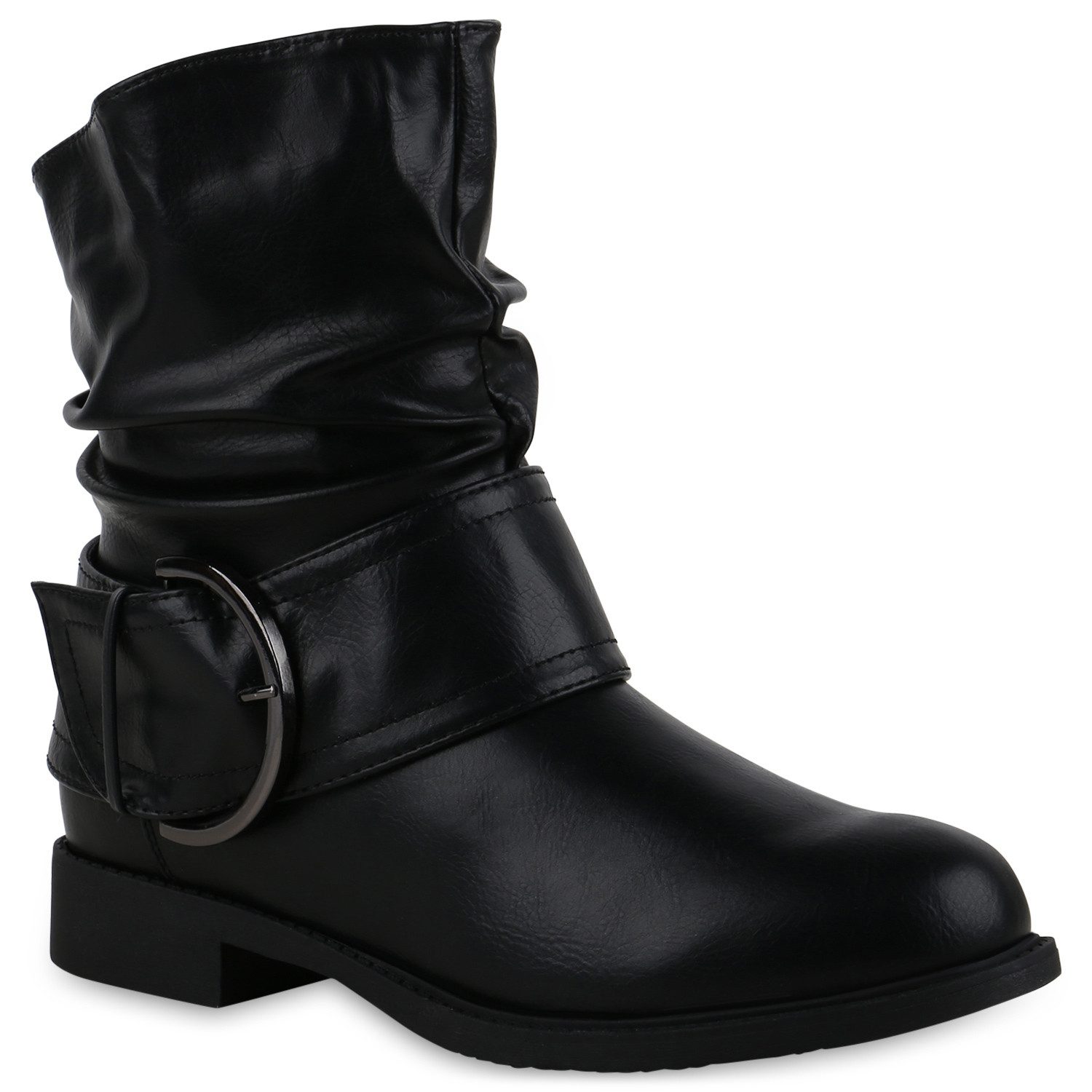 VAN HILL 837602 Schlupfboots Damen Leicht Gefütterte Schlupfstiefeletten Sc günstig online kaufen