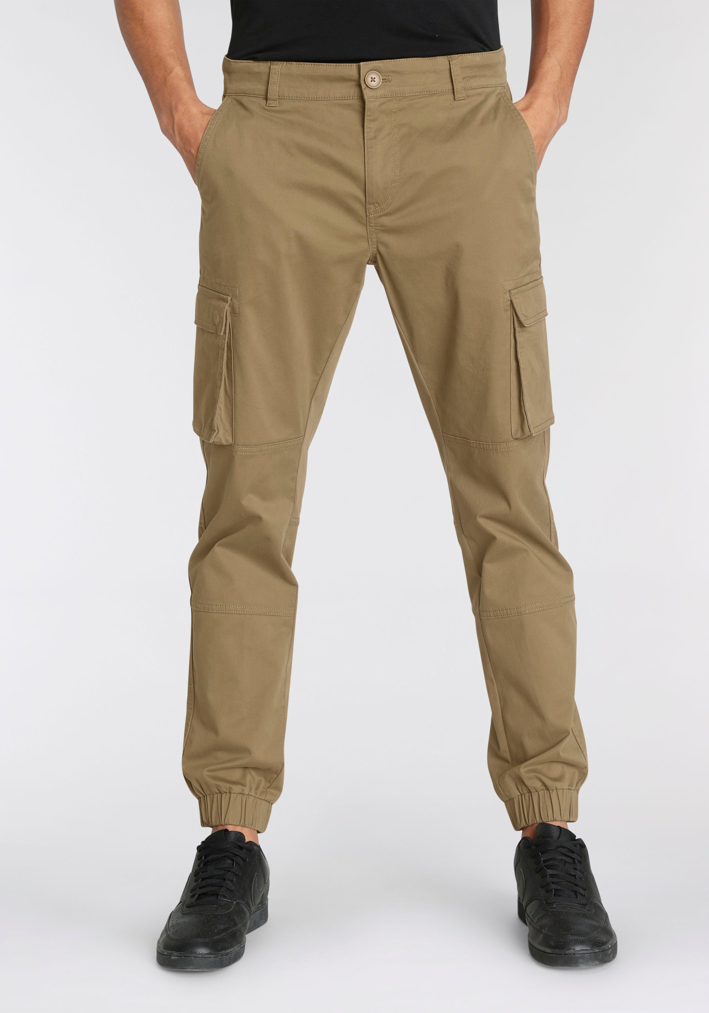 Only & Sons ONSCAM STAGE CUFF - Pantaloni cargo - deep lichen green/verde