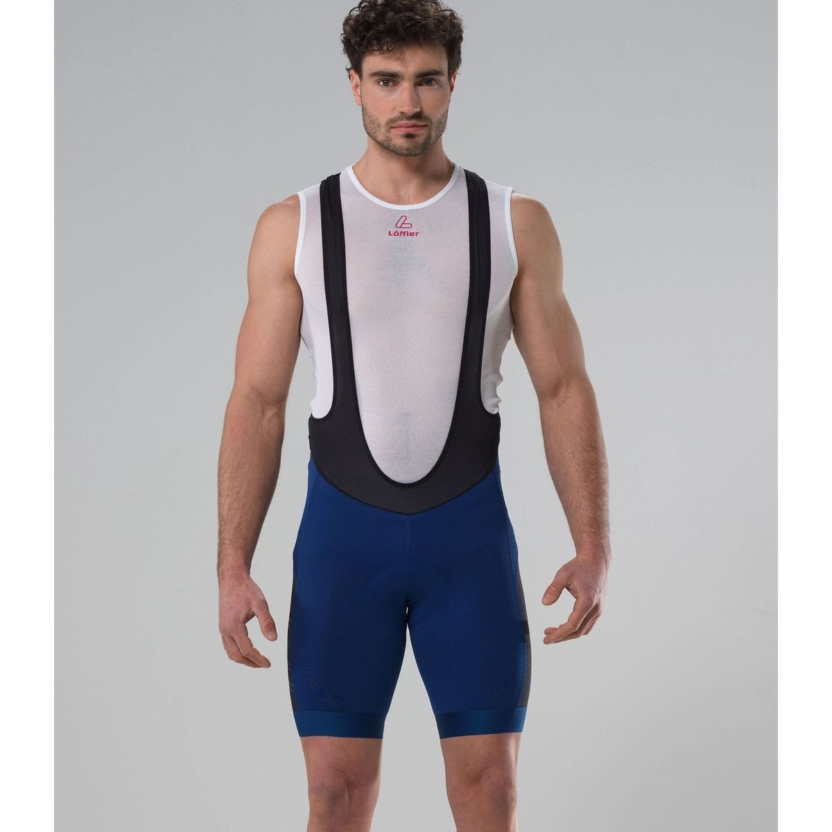 Löffler Fahrradhose Men Bike Bibshorts Winner 4 Hochfunktionale Rad-Trägerhose für Herren mit schnelltrocknendem