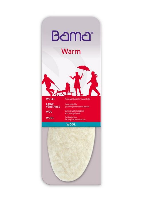 BAMA Group Thermosohlen Wool - Kuschelig-weich und warm