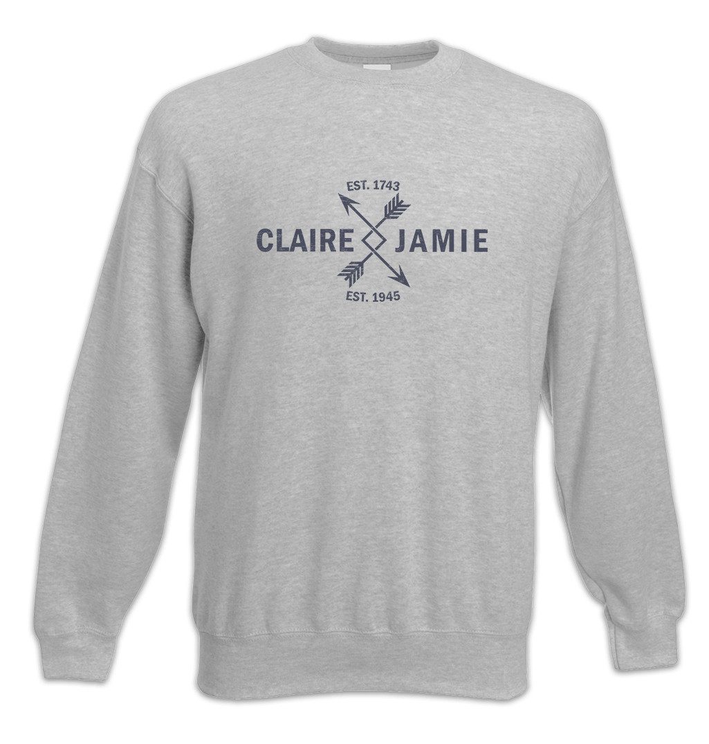 Sweatshirt Claire & Jamie Sweatshirt Scots Scotland Schottland Outlander