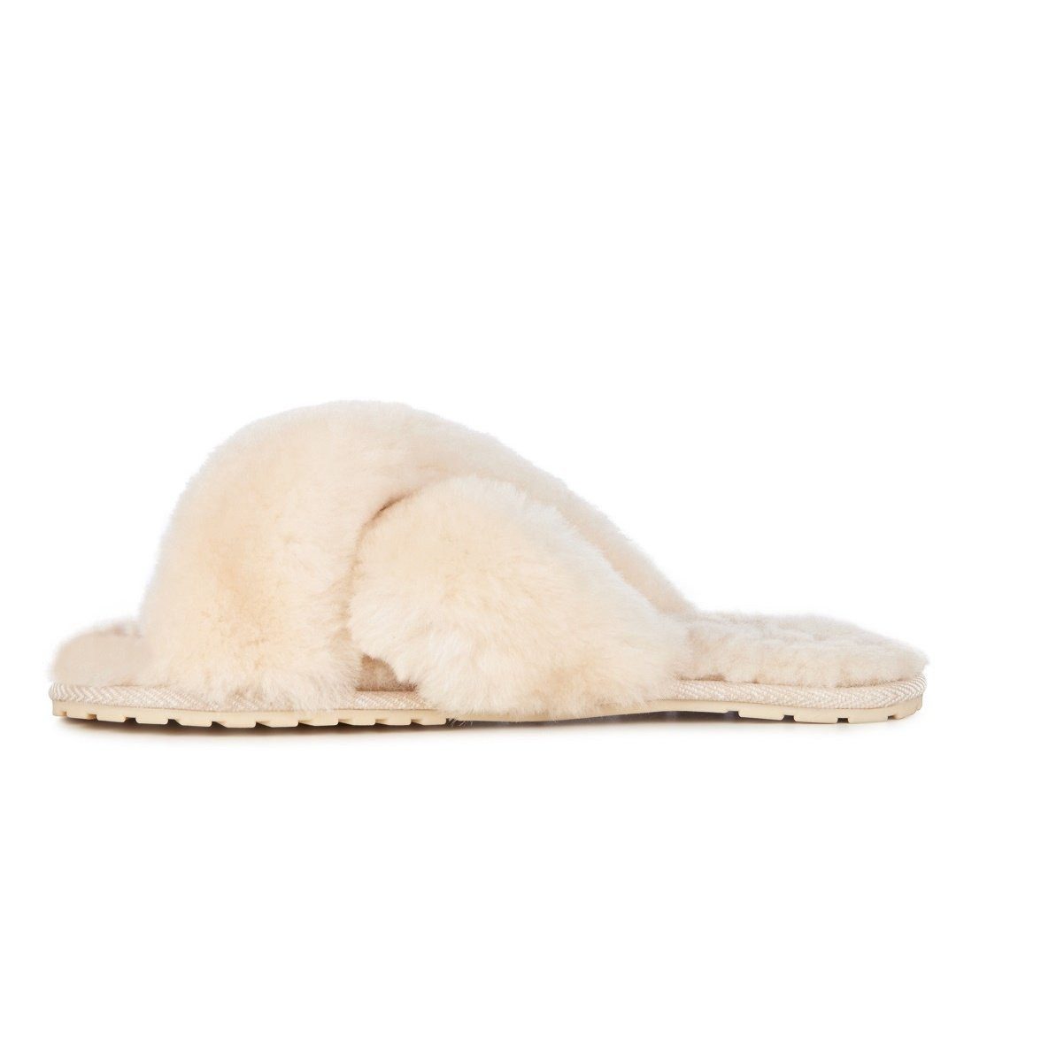 Emu Australia Slipper Mayberry (100% Schaffell) natur Damen Hausschuh
