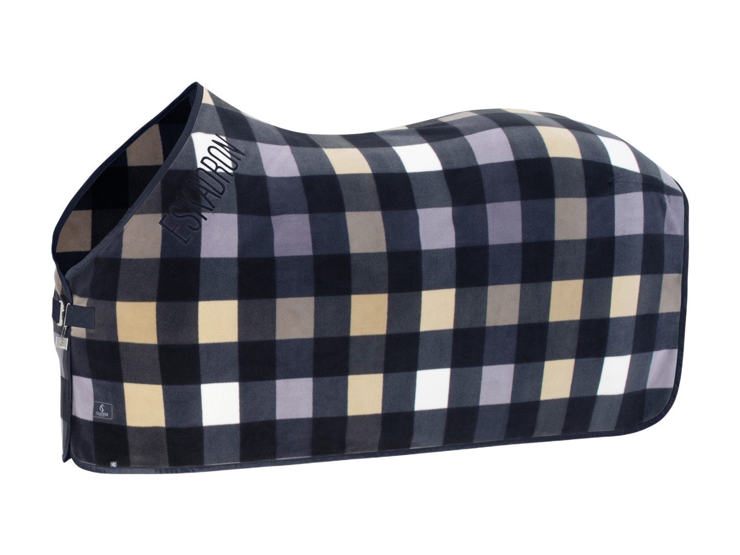 Eskadron Pferde-Abschwitzdecke Abschwitzdecke Classic Sports Fleece Check