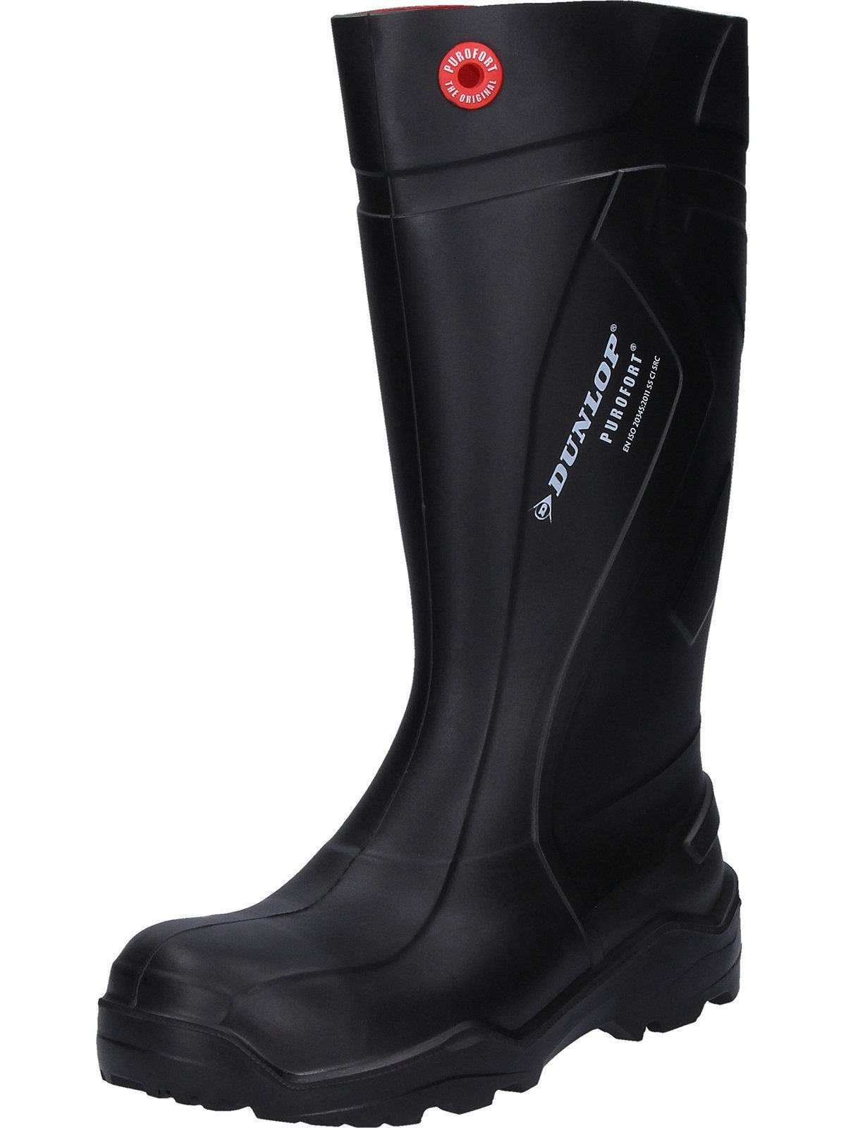 Arbeitssstiefel S5 CI Dunlop Sicherheitsstiefel Puro Fort+ Gelb S5 CI - Profi Arbeitsschutz Größe 42 Dunlop Puro Fort+ Gelb S5 CI Stahlkappe Größe 42