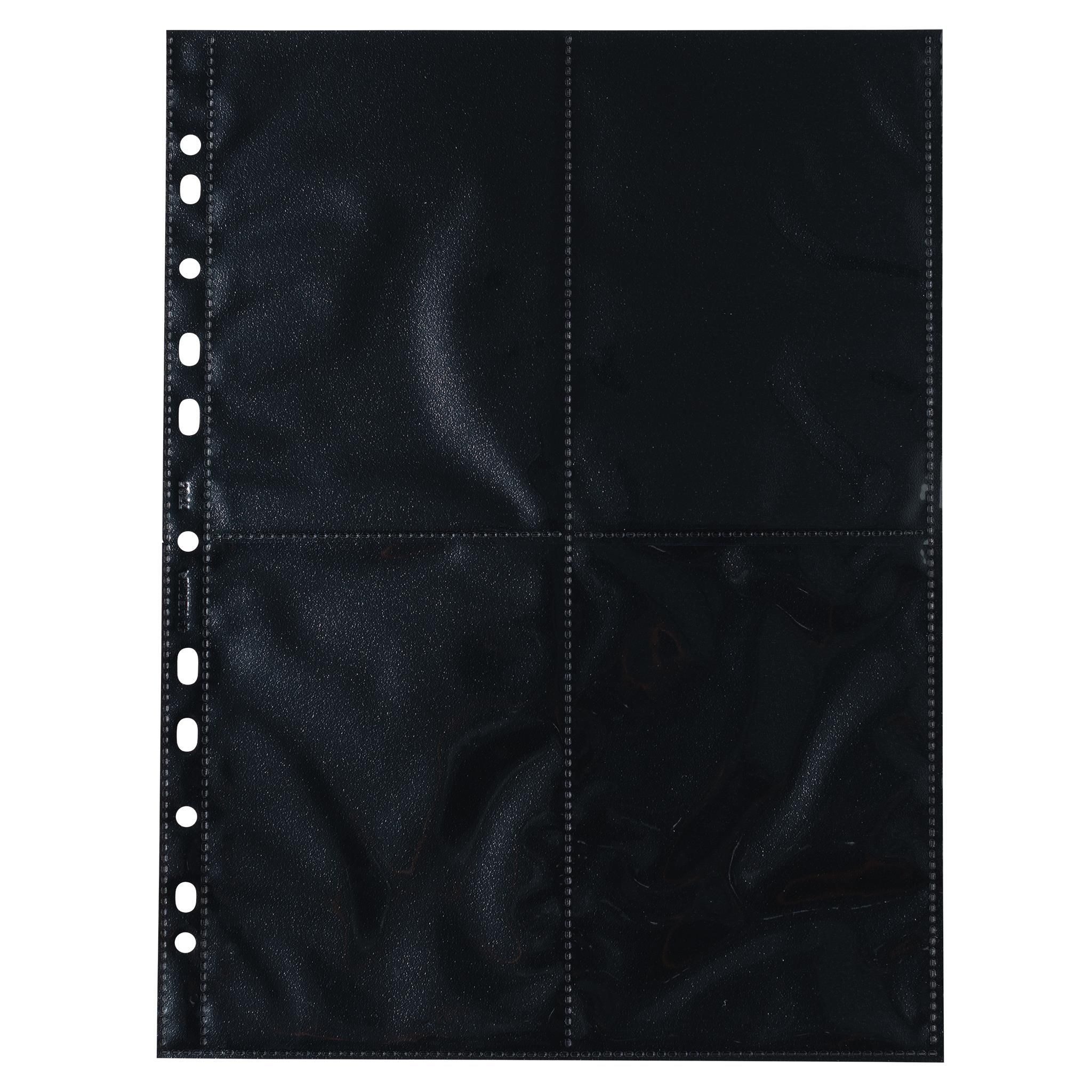 HERMA Fotoalbum Herma FOTOPHAN Fotosichthüllen PP für Fotos 10 x 15 cm hoch schwarz