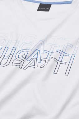 bugatti T-Shirt mit bugatti-Print