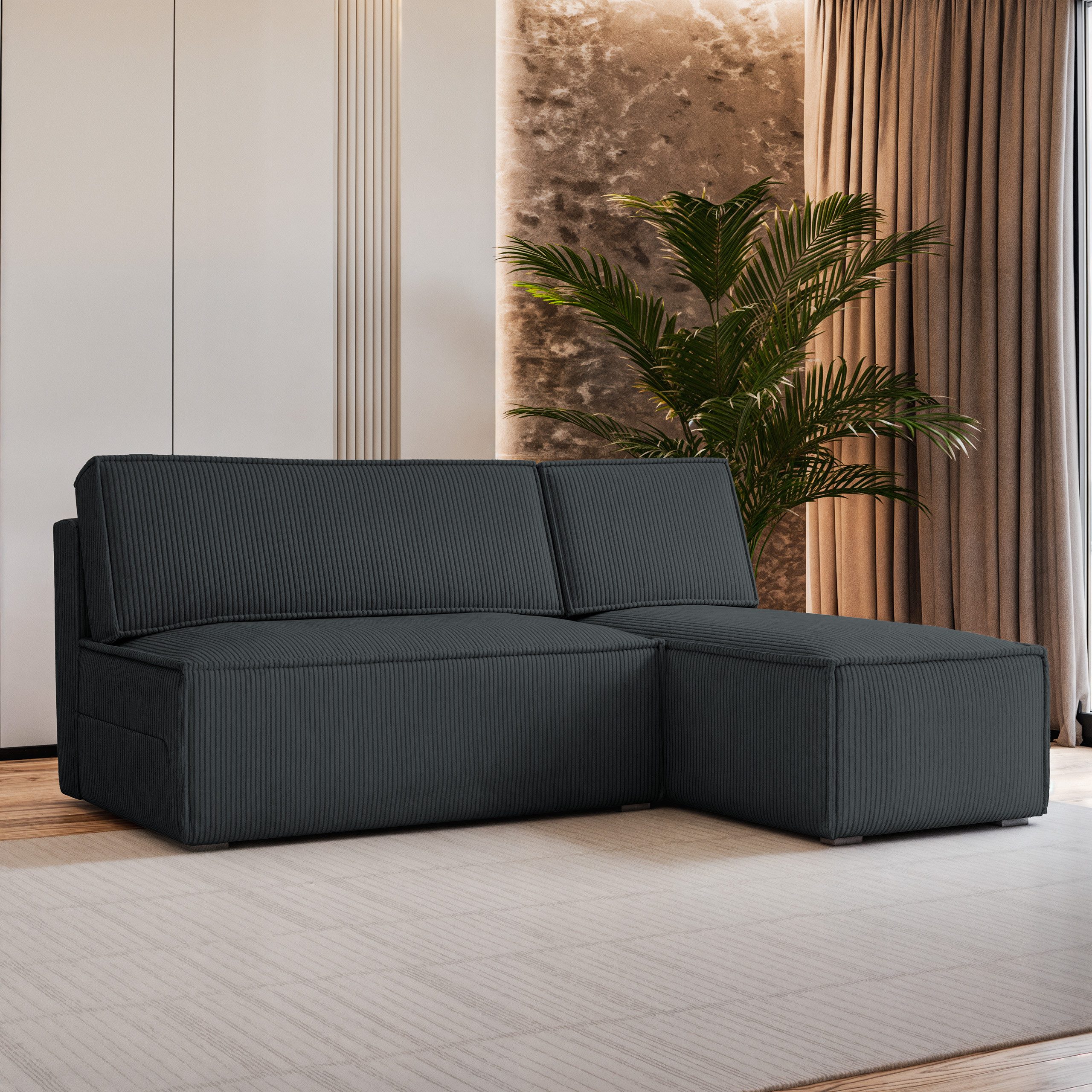 Masseno Ecksofa BRISO mit Schlaffunktion L-Form, günstig online kaufen