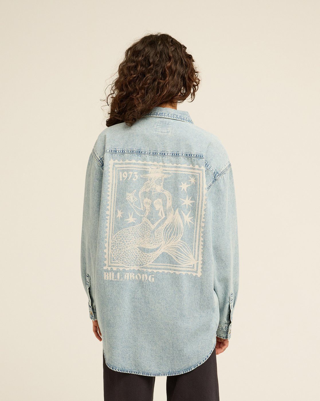 Billabong Jeanshemd DOWN THE COAST mit sportlichem Charakter, geradliniger Schnitt, aus Baumwolle
