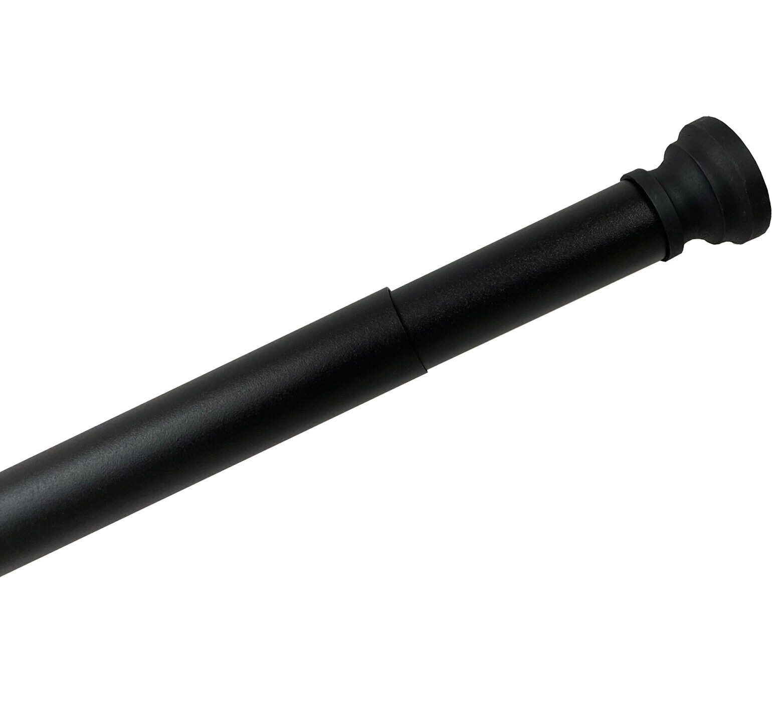 Ekershop Duschvorhangstange Alu Schwarz Matt Duschstange 140 - 250 cm Teles günstig online kaufen