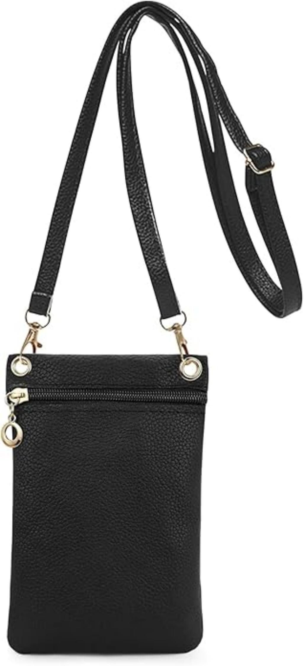 Coonoor Umhängetasche Handy Tasche, Weiches PU-Leder Handy Umhängetasche günstig online kaufen