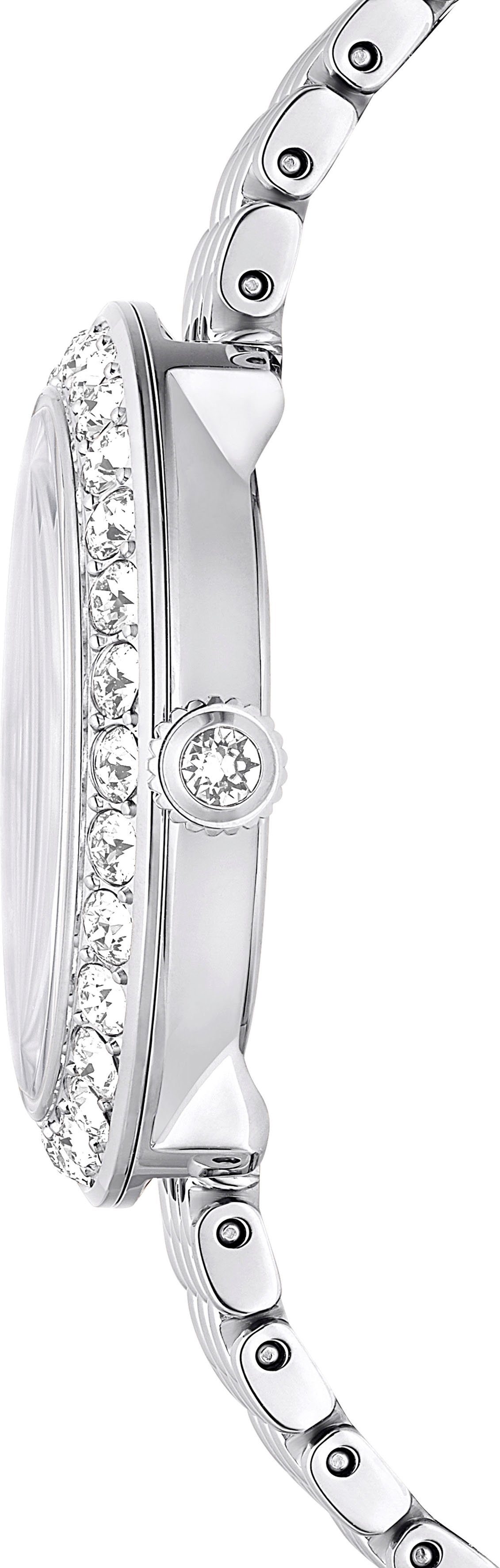 Swarovski Quarzuhr CERTA 5673022, Armbanduhr, Damenuhr, Swarovski-Kristalle, Swiss Made