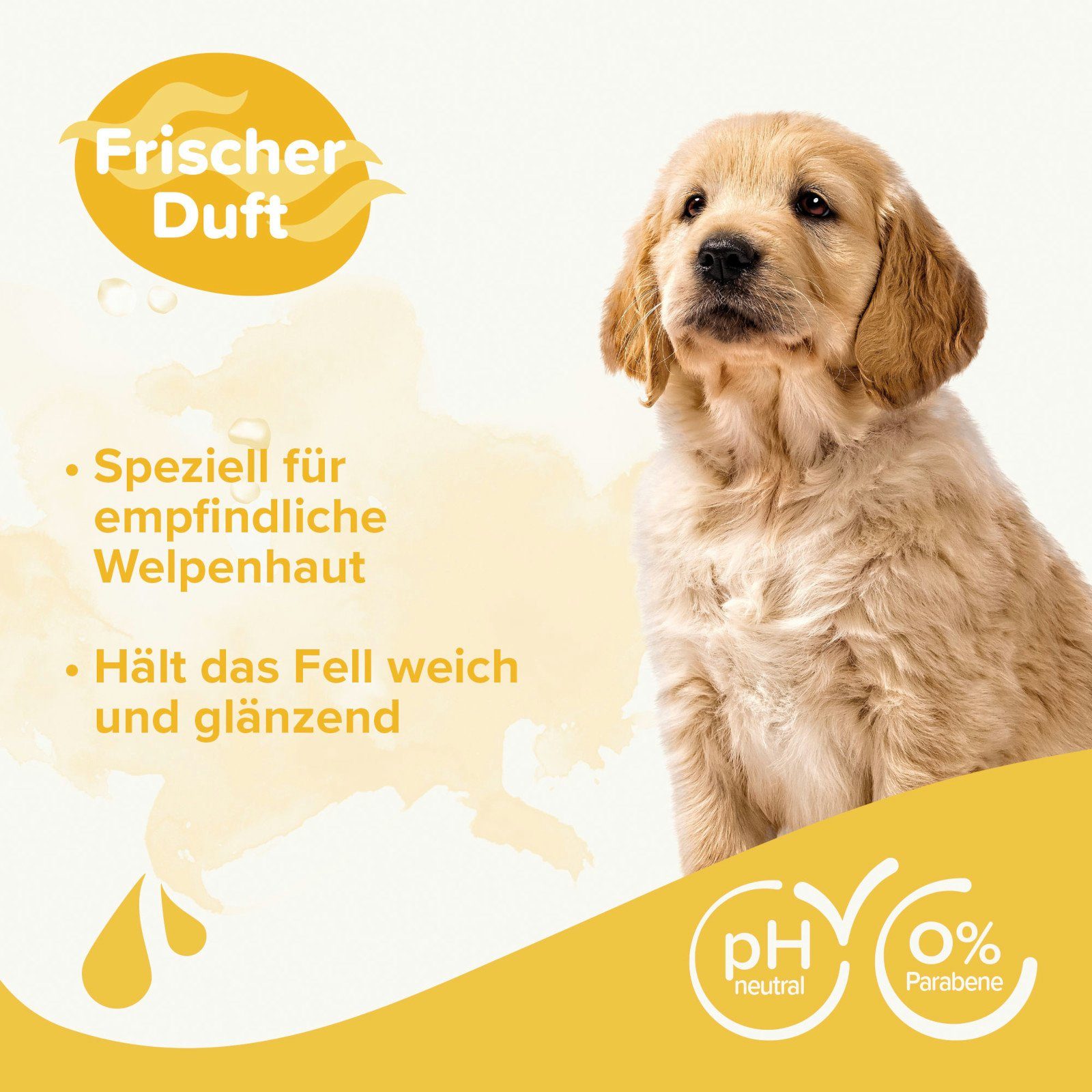 beaphar Tiershampoo Shampoo für Welpen - 250 ml, 250 ml