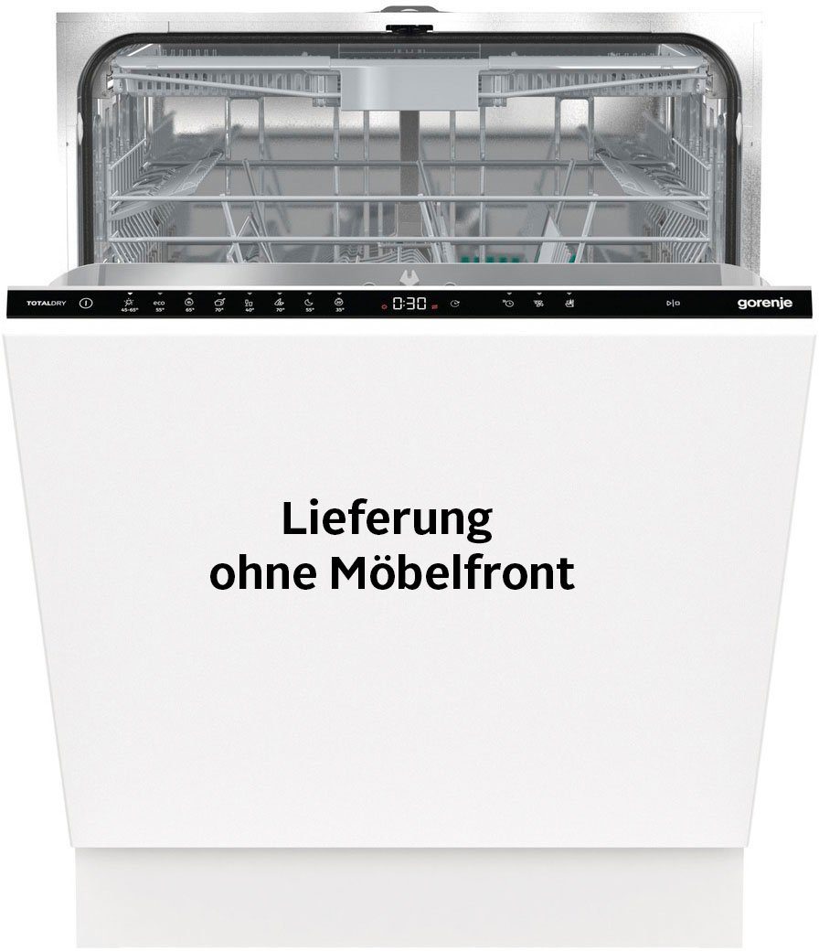 GORENJE vollintegrierbarer Geschirrspüler, GV663C60, 16 Maßgedecke